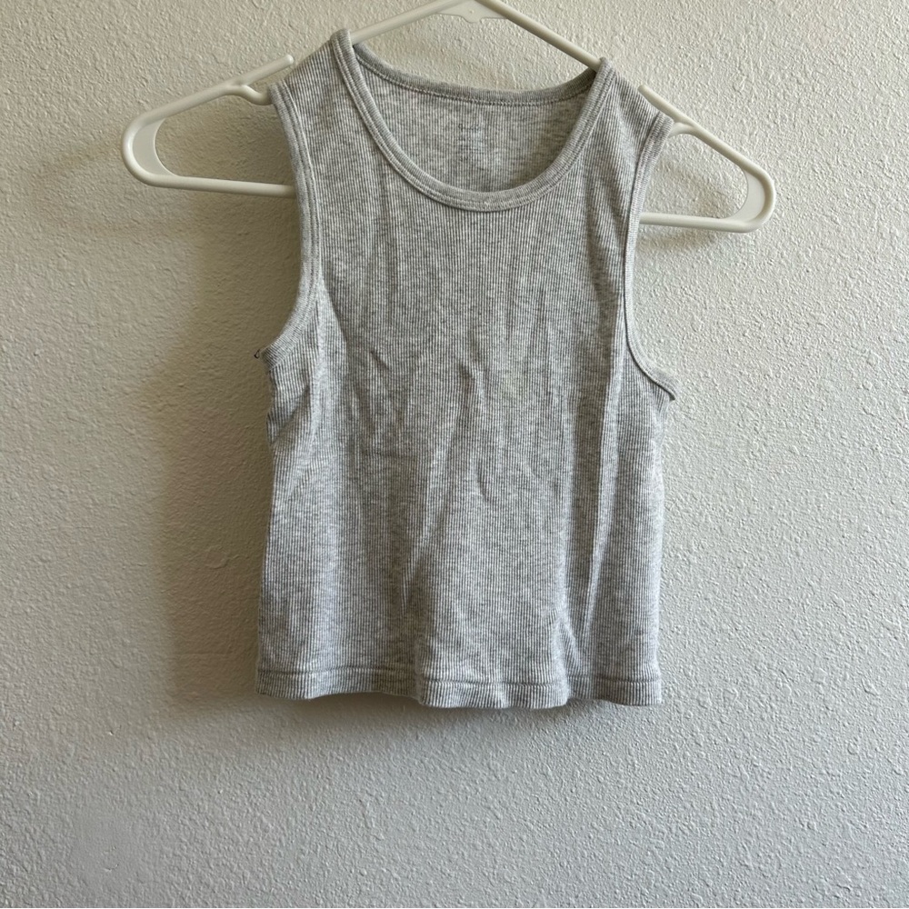 Brandy Melville Light Gray Tank Top